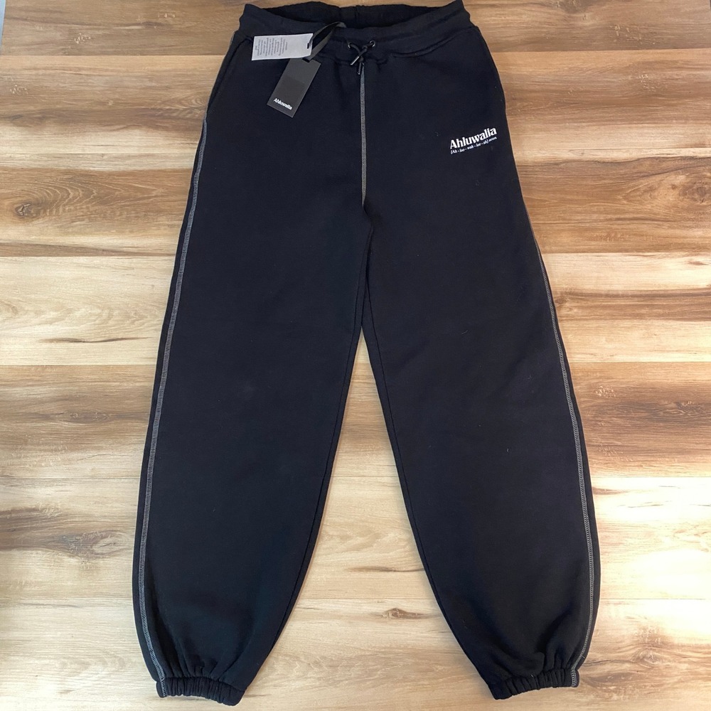 Ahluwalia Brushed Cotton Sweatpants Womens Large Organic Cotton Recycled Poly